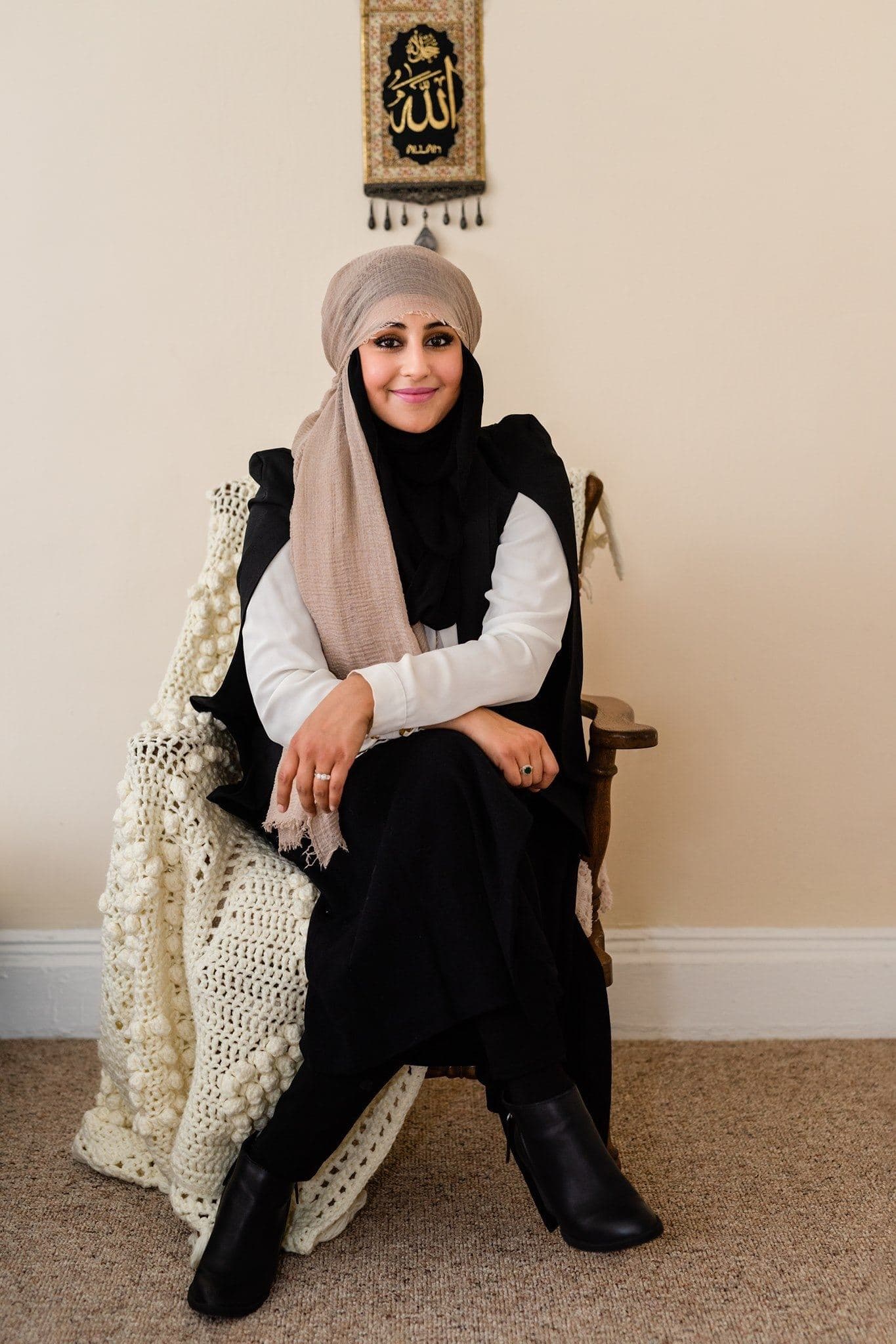 Warm, candid portrait